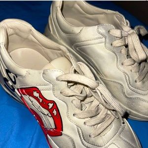 Gucci distressed sneakers